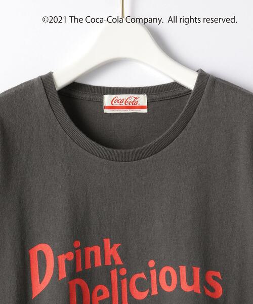 green label relaxing(グリーンレーベルリラクシング)の「【別注】DRINK プルオーバー カットソー ロゴ プリント Tシャツ(Tシャツ/カットソー・レディース・ブラック/オフホワイト/その他1・FREE)」の9枚目の写真