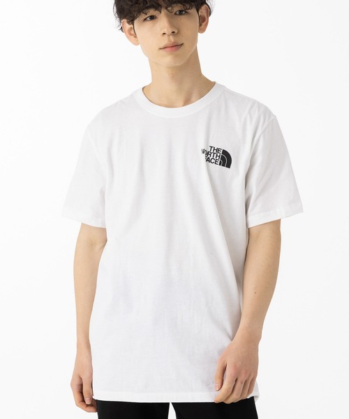 THE NORTH FACE(ザノースフェイス)の「ザノースフェイス 半袖 Tシャツ ボックスロゴ(Tシャツ/カットソー・メンズ・ホワイト/カーキ/ブラック/グリーン系その他/ブラック系その他/ホワイト系その他/ネイビー/グレー・L/XL/M/S/XXL)」の3枚目の写真