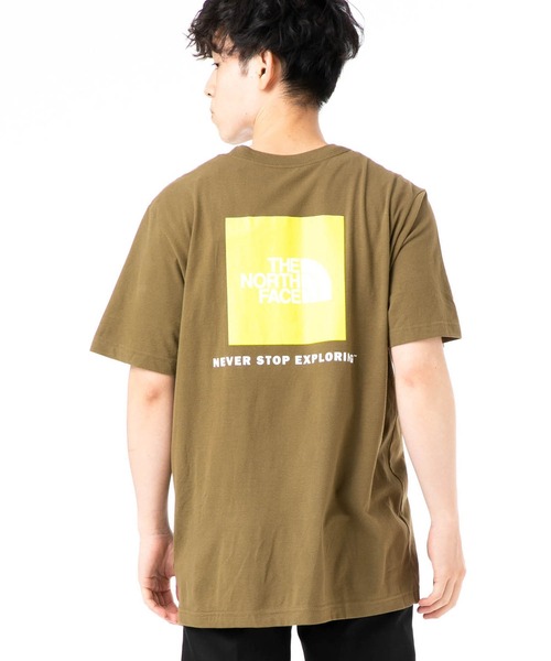 THE NORTH FACE(ザノースフェイス)の「ザノースフェイス 半袖 Tシャツ ボックスロゴ(Tシャツ/カットソー・メンズ・ホワイト/カーキ/ブラック/グリーン系その他/ブラック系その他/ホワイト系その他/ネイビー/グレー・L/XL/M/S/XXL)」の6枚目の写真