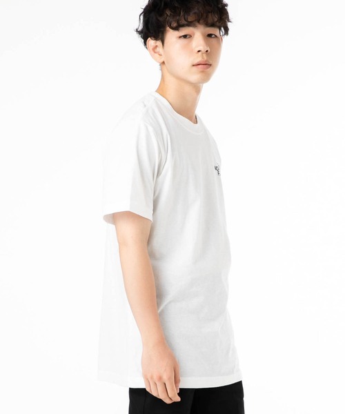 THE NORTH FACE(ザノースフェイス)の「ザノースフェイス 半袖 Tシャツ ボックスロゴ(Tシャツ/カットソー・メンズ・ホワイト/カーキ/ブラック/グリーン系その他/ブラック系その他/ホワイト系その他/ネイビー/グレー・L/XL/M/S/XXL)」の9枚目の写真