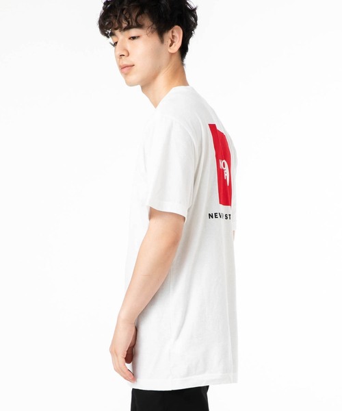 THE NORTH FACE(ザノースフェイス)の「ザノースフェイス 半袖 Tシャツ ボックスロゴ(Tシャツ/カットソー・メンズ・ホワイト/カーキ/ブラック/グリーン系その他/ブラック系その他/ホワイト系その他/ネイビー/グレー・L/XL/M/S/XXL)」の11枚目の写真
