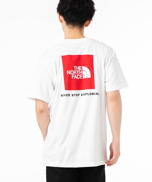 THE NORTH FACE(ザノースフェイス)の「ザノースフェイス 半袖 Tシャツ ボックスロゴ(Tシャツ/カットソー・メンズ・ホワイト/カーキ/ブラック/グリーン系その他/ブラック系その他/ホワイト系その他/ネイビー/グレー・L/XL/M/S/XXL)」の12枚目の写真