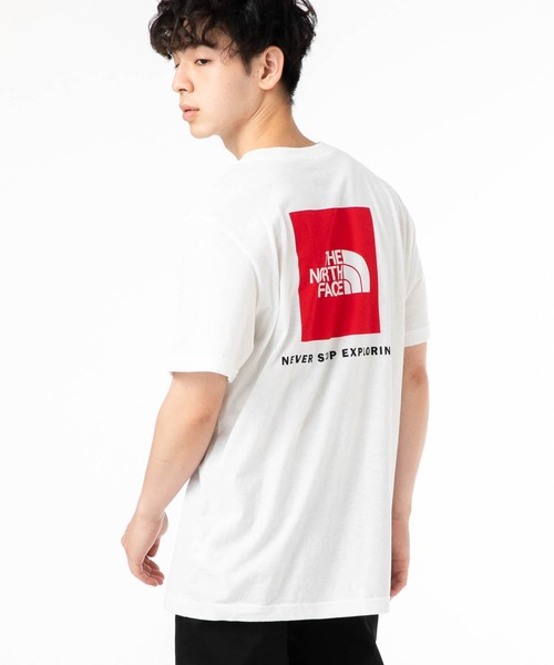 THE NORTH FACE(ザノースフェイス)の「ザノースフェイス 半袖 Tシャツ ボックスロゴ(Tシャツ/カットソー・メンズ・ホワイト/カーキ/ブラック/グリーン系その他/ブラック系その他/ホワイト系その他/ネイビー/グレー・L/XL/M/S/XXL)」の10枚目の写真