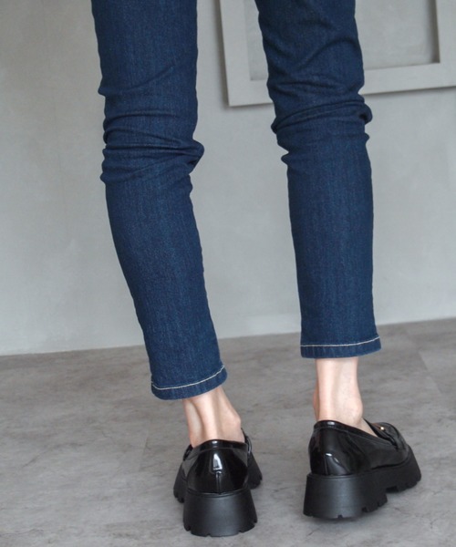 VIVIAN（ヴィヴィアン）の「厚底ビット付きローファー（ローファー・レディース・ブラック/ダークブラウン/ゼブラ・LL/S/M/L）」の16枚目の写真