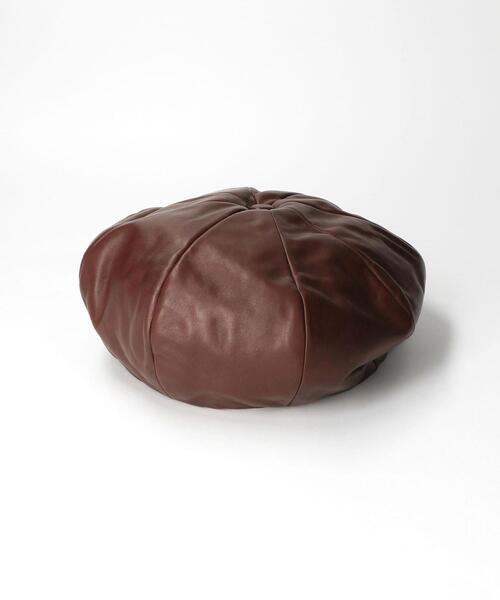 Hender Scheme（エンダースキーマ）の「＜Hender Scheme(エンダー スキーマ)＞ horse casquette/キャスケット■■■（キャスケット・メンズ・ブラック/ダークブラウン・FREE）」の4枚目の写真