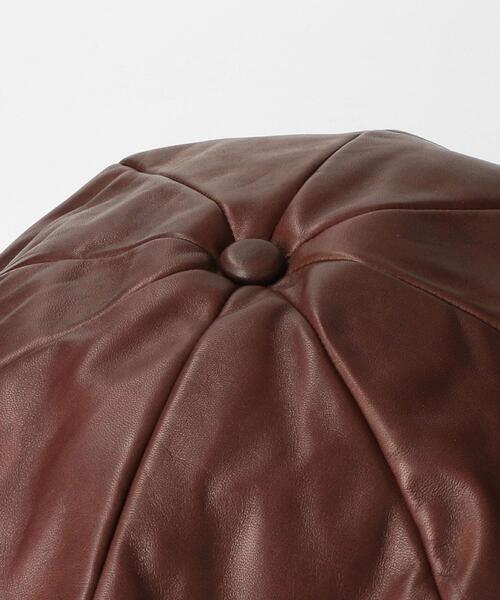 Hender Scheme（エンダースキーマ）の「＜Hender Scheme(エンダー スキーマ)＞ horse casquette/キャスケット■■■（キャスケット・メンズ・ブラック/ダークブラウン・FREE）」の6枚目の写真