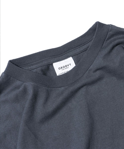 GROOVY COLORS（グルービーカラーズ）の「GROOVY COLORS/グルービーカラーズ テンジク METAL BAT WING L/S TEE 袖ロゴ ロンT オーバーサイズ（Tシャツ/カットソー・キッズ・ホワイト/ブラック・130/140）」の5枚目の写真