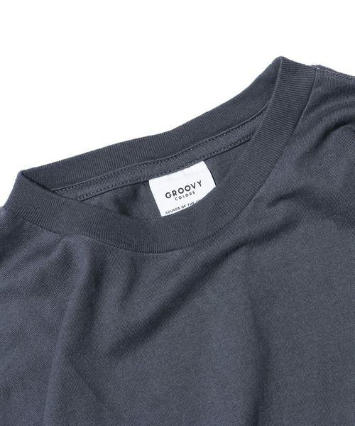 GROOVY COLORS（グルービーカラーズ）の「GROOVY COLORS/グルービーカラーズ テンジク METAL BAT WING L/S TEE 袖ロゴ ロンT オーバーサイズ（Tシャツ/カットソー・キッズ・ホワイト/ブラック・130/140）」の13枚目の写真