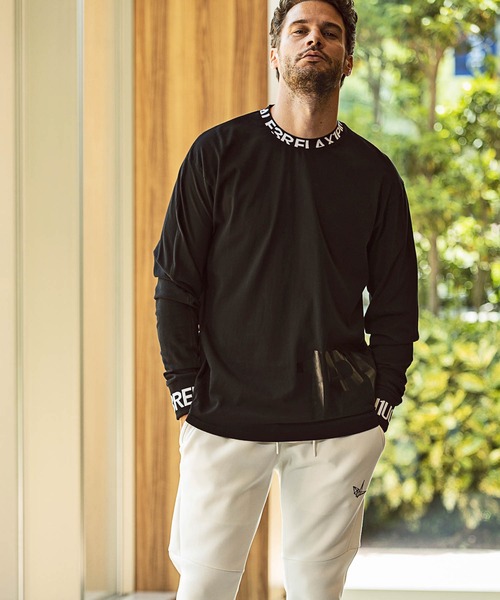 1PIU1UGUALE3 RELAX (ウノピゥウノウグァーレトレ リラックス)の「1PIU1UGUALE3 RELAX(ウノピゥウノウグァーレトレ)デジタルロゴポンチパンツ(その他パンツ・メンズ・ブラック/ネイビー/トップグレー/オフホワイト・S/M/L/XL/XXL)」の6枚目の写真