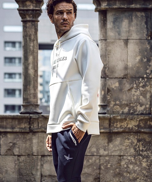 1PIU1UGUALE3 RELAX (ウノピゥウノウグァーレトレ リラックス)の「1PIU1UGUALE3 RELAX(ウノピゥウノウグァーレトレ)デジタルロゴポンチパンツ(その他パンツ・メンズ・ブラック/ネイビー/トップグレー/オフホワイト・S/M/L/XL/XXL)」の16枚目の写真