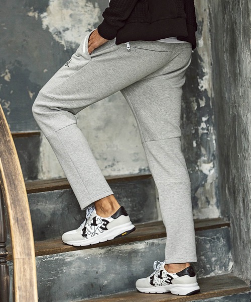 1PIU1UGUALE3 RELAX (ウノピゥウノウグァーレトレ リラックス)の「1PIU1UGUALE3 RELAX(ウノピゥウノウグァーレトレ)デジタルロゴポンチパンツ(その他パンツ・メンズ・ブラック/ネイビー/トップグレー/オフホワイト・S/M/L/XL/XXL)」の13枚目の写真