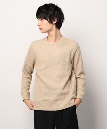 SEAGREEN(シーグリーン) BIG WAFFLE pullover
