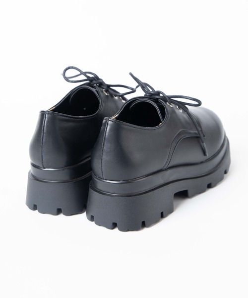 WEGO(ウィゴー)の「WEGO/レースアップボリュームシューズ(ブーツ・レディース・ブラック・MEDIUM/LARGE/SMALL/X-LARGE)」の3枚目の写真