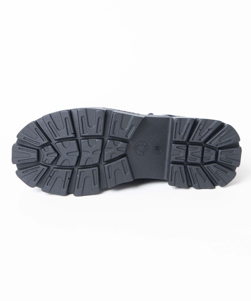 WEGO(ウィゴー)の「WEGO/レースアップボリュームシューズ(ブーツ・レディース・ブラック・MEDIUM/LARGE/SMALL/X-LARGE)」の9枚目の写真