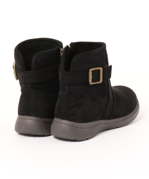 earth music&ecology(アースミュージックアンドエコロジー)の「【earth music&ecology】ニット切替スニーカーブーツ(ブーツ・レディース・ブラック/グレー/ブラウン・X-LARGE/LARGE/SMALL/MEDIUM)」の4枚目の写真