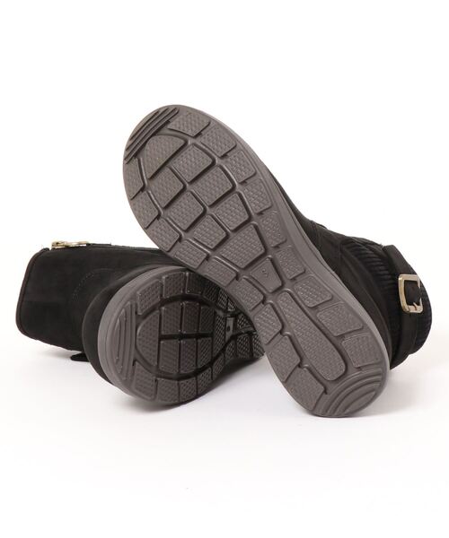 earth music&ecology(アースミュージックアンドエコロジー)の「【earth music&ecology】ニット切替スニーカーブーツ(ブーツ・レディース・ブラック/グレー/ブラウン・X-LARGE/LARGE/SMALL/MEDIUM)」の9枚目の写真