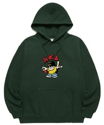 MAHAGRID | A'GEM/9 × .kom『mahagrid/マハグリッド』MGD TAG MAN HOODIE/タグマン プルオーバーパーカー(パーカー)