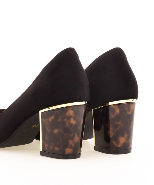 RANDA（ランダ）の「ストレスフリー/デザインヒールポインテッドトゥパンプス（パンプス・レディース・ブラック/アイボリー/ダークベージュ・23/22.5/23.5/24/24.5/25/25.5/22）」の11枚目の写真