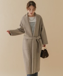 『VERY10月号掲載』F by ROSSO　リバーロングオーバーコート