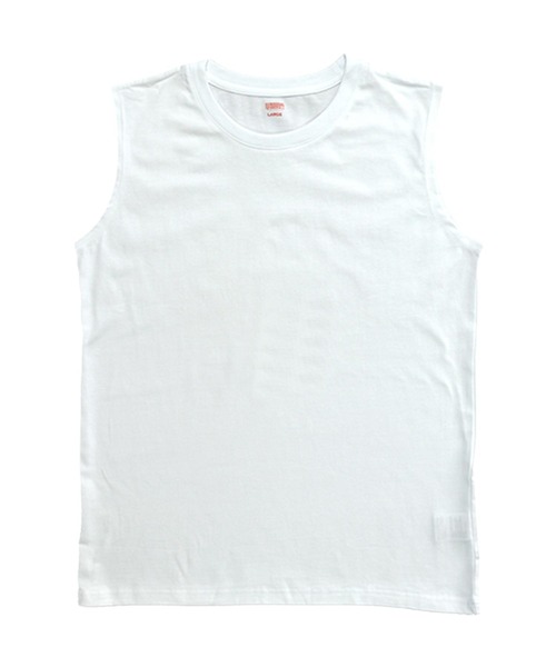 UNIVERSAL OVERALL(ユニバーサルオーバーオール)の「UNIVERSALOVERALL 2PパックワイドヘビーウェイトノースリーブTEE(Tシャツ/カットソー・メンズ・ホワイト/グレー/ブラック・S/XL/M/L)」の4枚目の写真