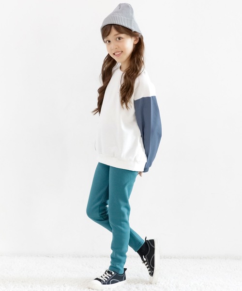 Bee des Bee（ビーデスビー）の「バイカラートップス（Tシャツ/カットソー・キッズ・グレー系/ブラック系/ホワイト×ブルー・120cm/130cm/150cm/110cm/140cm/100cm）」の9枚目の写真