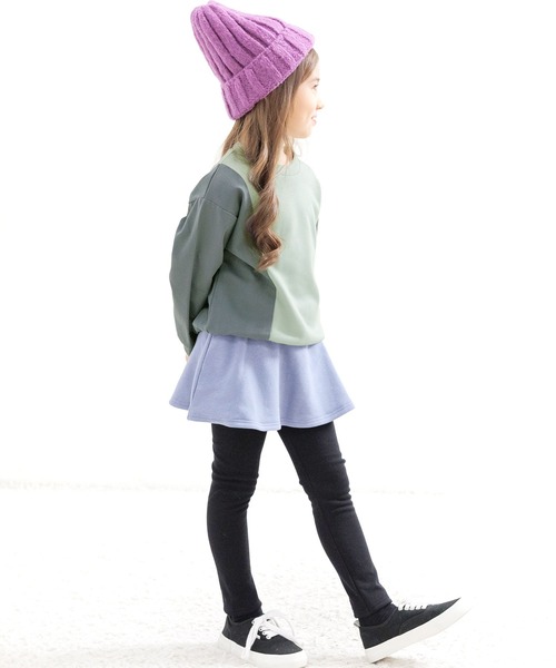 Bee des Bee（ビーデスビー）の「バイカラートップス（Tシャツ/カットソー・キッズ・グレー系/ブラック系/ホワイト×ブルー・120cm/130cm/150cm/110cm/140cm/100cm）」の16枚目の写真