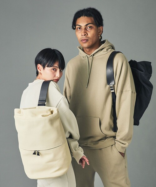 CITY TOKYO（シティトウキョウ）の「ロールトップバックパック（ショルダーバッグ・メンズ・ブラック/ホワイト・FREE）」の16枚目の写真