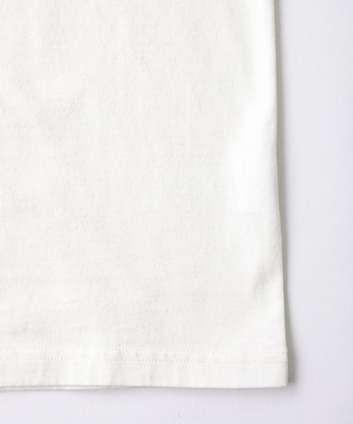 X-girl(エックスガール)の「FLOWERS LOGO L/S TEE(Tシャツ/カットソー・レディース・ベージュ/ホワイト/チャコール・S/XL/M/L)」の10枚目の写真