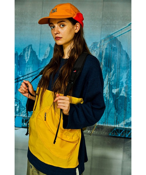 AlexanderLeeChang（アレキサンダーリーチャン）の「AlexanderLeeChang/アレキサンダーリーチャン 5050 POCKETABLE DAYPAC（バックパック/リュック・メンズ・グレー/ブルー/ネイビー・ONE SIZE）」の9枚目の写真