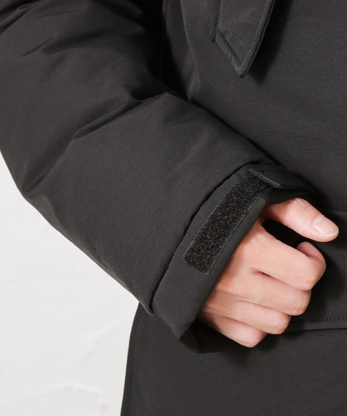 Dickies（ディッキーズ）の「Dickies ディッキーズ フードファー中綿ジャケット（ダウンジャケット/コート・メンズ・ブラック/カーキ・M/XL/L）」の13枚目の写真