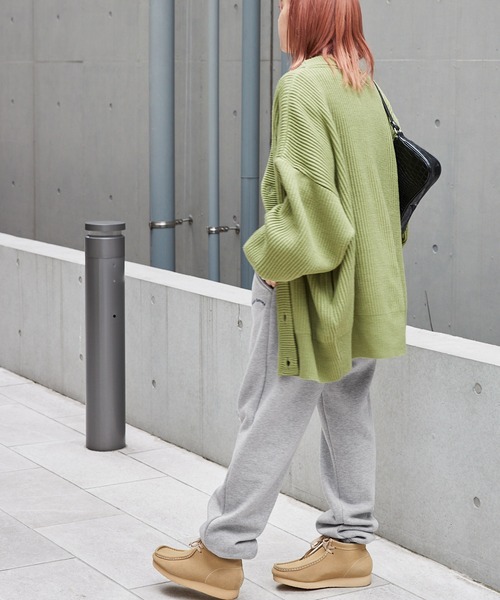 Mark Gonzales(マーク・ゴンザレス)の「Mark Gonzales/マークゴンザレス MONO-MART別注 アーチロゴ刺繍 裏起毛 バルーンスウェットパンツ(スウェットパンツ・メンズ・グリーン/杢グレー/ダークネイビー/ブルー/ブラック/ダークベージュ・M/L)」の14枚目の写真