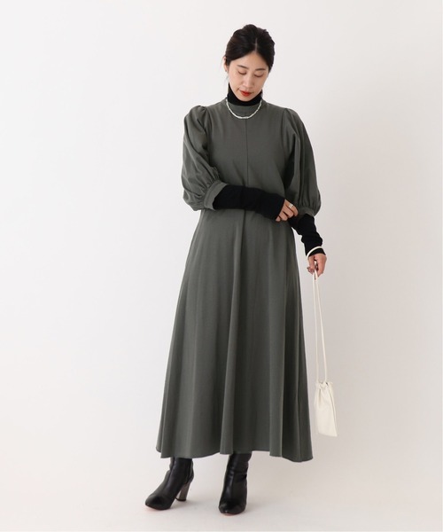 美品✨VERMEIL par ienaデニムウエストフィット前ポケットワンピース VERMEIL par iena デニムウエストフィット前ポケットワンピース