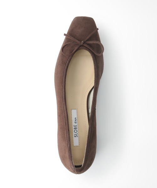 SLOBE IENA（スローブイエナ）の「《追加》SLOBE IENA スクエアバレエシューズ◆（バレエシューズ・レディース・ブラウン/ブラック・23cm/22.5cm/24cm/23.5cm/24.5cm）」の12枚目の写真