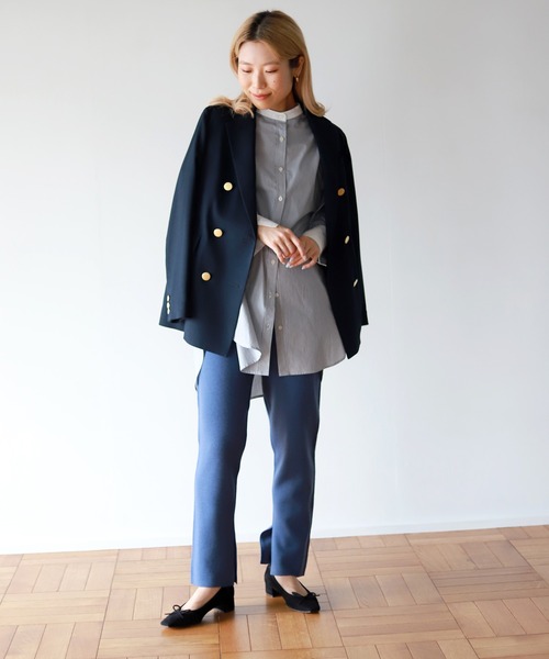 SLOBE IENA（スローブイエナ）の「《追加》SLOBE IENA スクエアバレエシューズ◆（バレエシューズ・レディース・ブラウン/ブラック・23cm/22.5cm/24cm/23.5cm/24.5cm）」の18枚目の写真