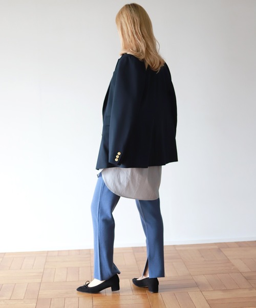 SLOBE IENA（スローブイエナ）の「《追加》SLOBE IENA スクエアバレエシューズ◆（バレエシューズ・レディース・ブラウン/ブラック・23cm/22.5cm/24cm/23.5cm/24.5cm）」の20枚目の写真