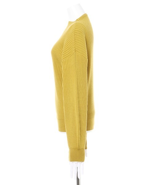 INGNI（イング）の「ボトルネック／リブニット（ニット/セーター・レディース・オフホワイト/ブラック/グレー系その他/モカ/グリーン/ブルー/マスタード/ボルドー/レッド/イエロー・M）」の14枚目の写真