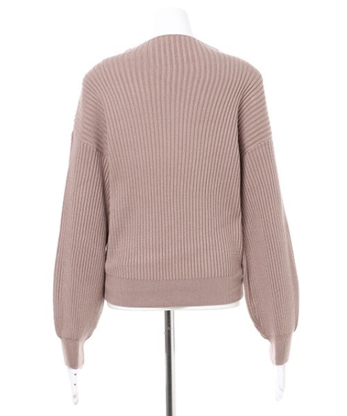 INGNI（イング）の「ボトルネック／リブニット（ニット/セーター・レディース・オフホワイト/ブラック/グレー系その他/モカ/グリーン/ブルー/マスタード/ボルドー/レッド/イエロー・M）」の17枚目の写真