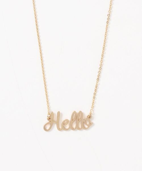 セール メッセージネックレス ネックレス American Holic アメリカンホリック のファッション通販 Zozotown