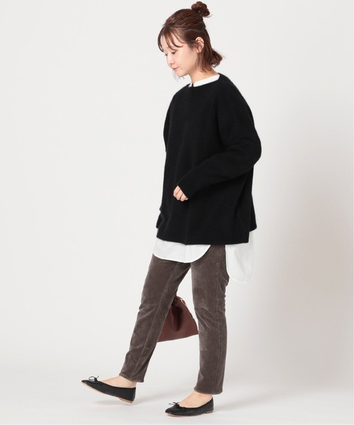 SLOBE IENA(スローブイエナ)の「イージースキニーパンツ【手洗い可能】◆(その他パンツ・レディース・グレー/ブラック・38/36)」の12枚目の写真
