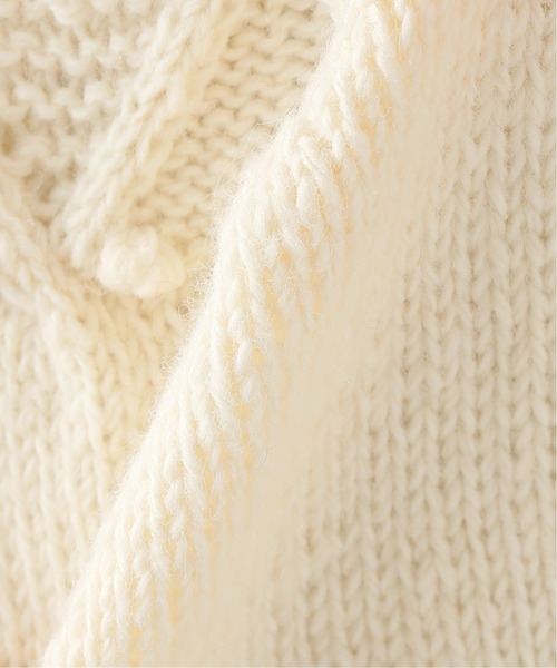 JOURNAL STANDARD relume（ジャーナルスタンダード　レリューム）の「求心ケーブルプルオーバー（ニット/セーター・レディース・アイボリー/オレンジ・FREE）」の14枚目の写真