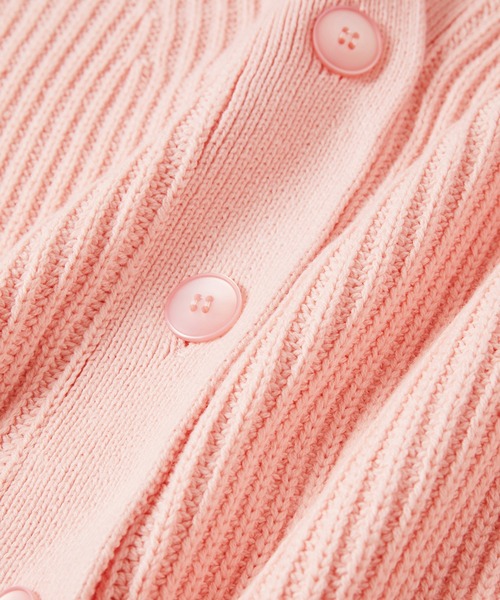 ADAM ET ROPE'（アダムエロペ）の「畦ボクシーニットカーディガン（カーディガン/ボレロ・レディース・ホワイト/ライトグリーン/レッド系その他/ピンク系その他2・FREE）」の15枚目の写真