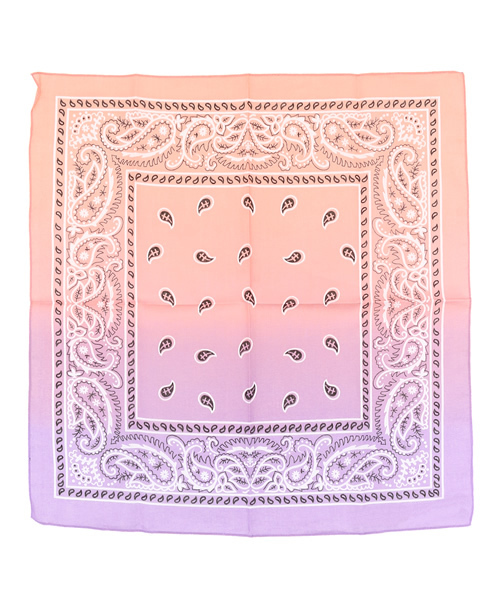 WEGO(ウィゴー)の「WEGO/バンダナ(バンダナ/スカーフ・メンズ・ホワイト/ブラック/ネイビー/レッド/ブルー/イエロー/サックスブルー/ライトパープル/ブラック系その他/その他1/その他2/ライトピンク/パープル系その他・FREE)」の9枚目の写真