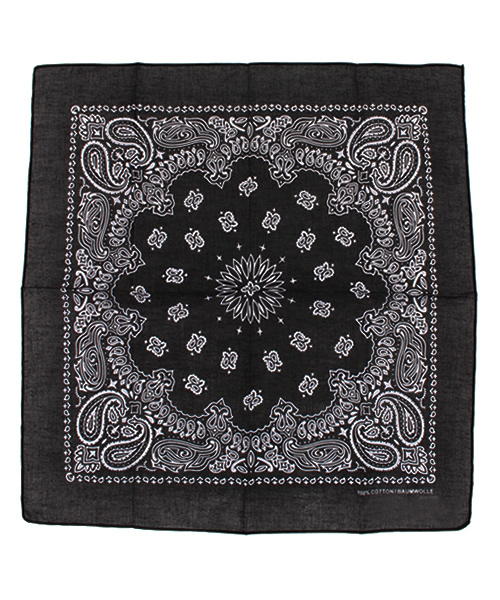 WEGO(ウィゴー)の「WEGO/バンダナ(バンダナ/スカーフ・メンズ・ホワイト/ブラック/ネイビー/レッド/ブルー/イエロー/サックスブルー/ライトパープル/ブラック系その他/その他1/その他2/ライトピンク/パープル系その他・FREE)」の3枚目の写真