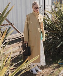 forksy. | 【forksy.】ベスト付マルチウェイステンカラーコート(ステンカラーコート)