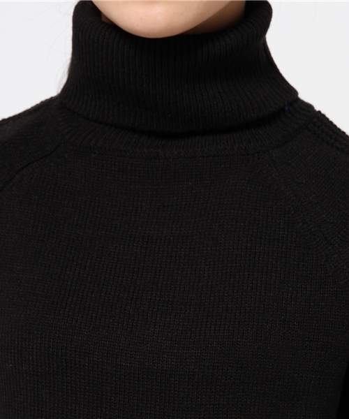 CIAOPANIC TYPY（チャオパニックティピー）の「編地キリカエタートルニットプルオーバー（ニット/セーター・レディース・ホワイト/グレー/ブラック・FREE）」の11枚目の写真