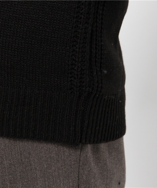 CIAOPANIC TYPY（チャオパニックティピー）の「編地キリカエタートルニットプルオーバー（ニット/セーター・レディース・ホワイト/グレー/ブラック・FREE）」の5枚目の写真