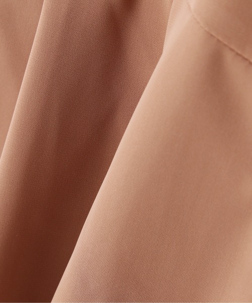 N.（N. Natural Beauty Basic）（エヌエヌナチュラルビューティーベーシック）の「◆ゴールドボタンペプラムブラウス（シャツ/ブラウス・レディース・パープル/オフホワイト/オレンジ・MEDIUM）」の18枚目の写真