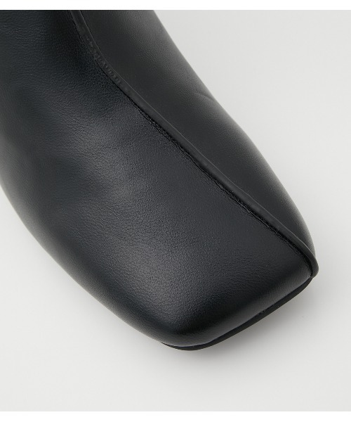 AZUL by moussy（アズールバイマウジー）の「CENTER SEAM SQUARE BOOTS/センターシームスクエアブーツ（ブーツ・レディース・アイボリー/イエロー/ブラック・LARGE/MEDIUM/SMALL）」の17枚目の写真