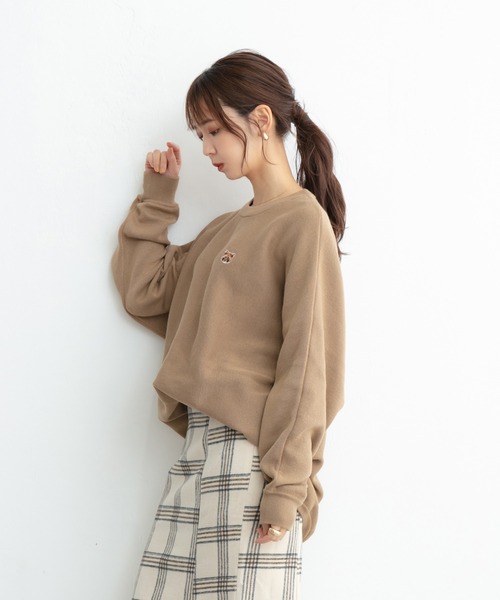 ADIRA（アディラ）の「ラクーンミラノリブドルマンニット（ニット/セーター・レディース・ベージュ・MEDIUM）」の10枚目の写真