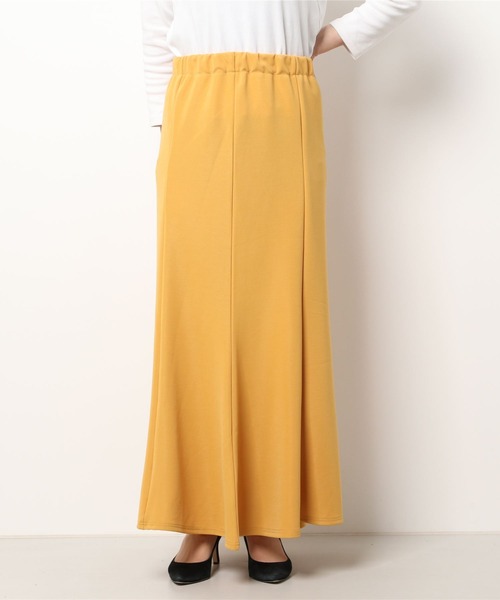 LAVEANGE(ラビアンジェ)の「マーメイドロングスカート(スカート・レディース・ライトブルー/ブラック/パープル/イエロー/ライトグリーン・LL/3L/S/M/L)」の10枚目の写真